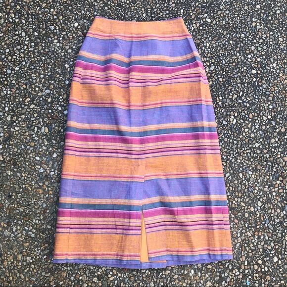 Vintage Neiman Marcus Southwest wrap concho skirt - Picture 4 of 5